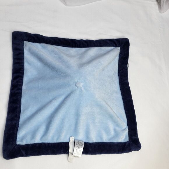 Carter's Baby Turtle 13" Lovey Security Blanket Plush Green Blue Gray Stripes - Picture 8 of 9